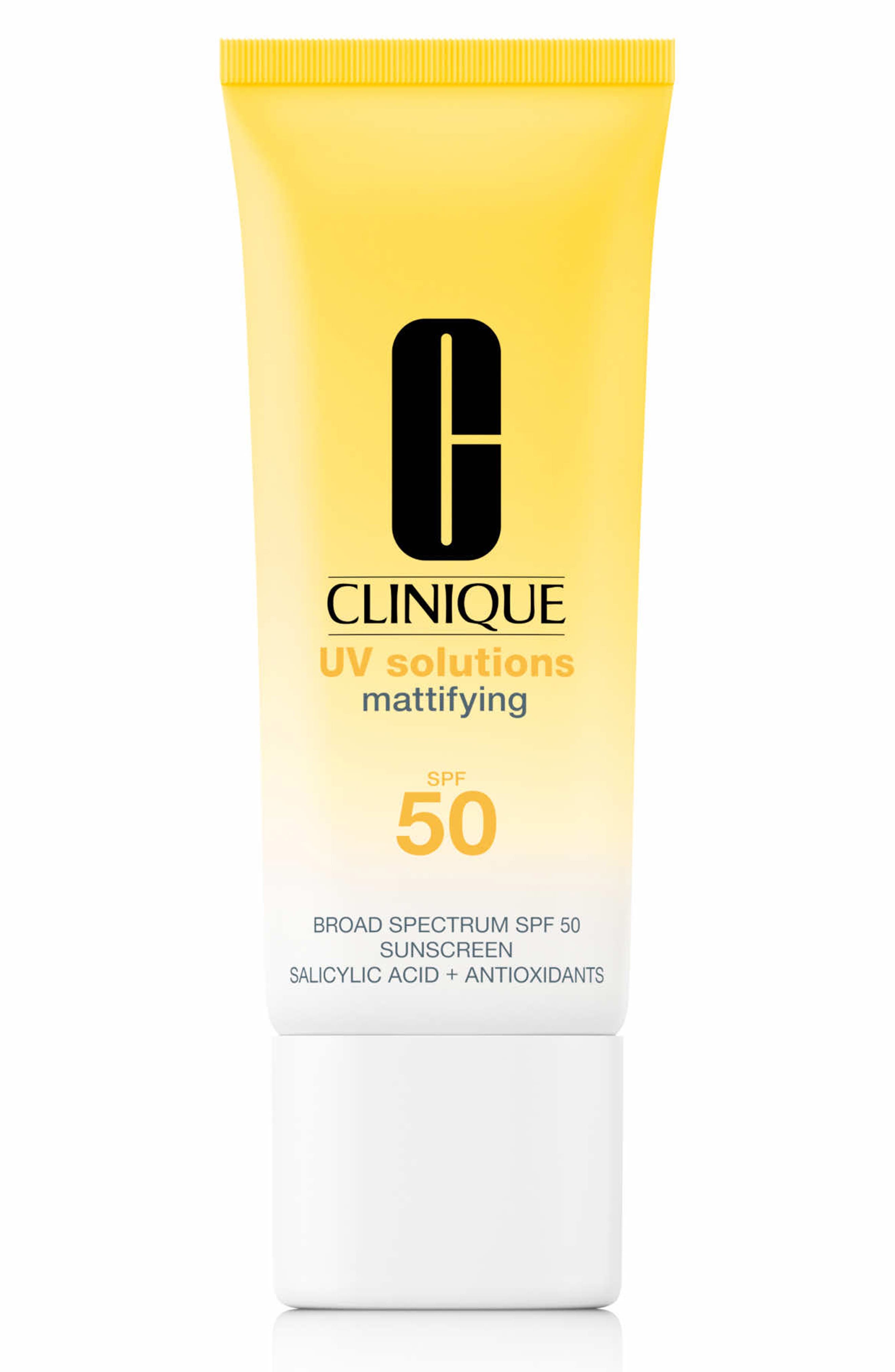 UV Solutions Mattifying Sunscreen SPF 50 with Salicylic Acid