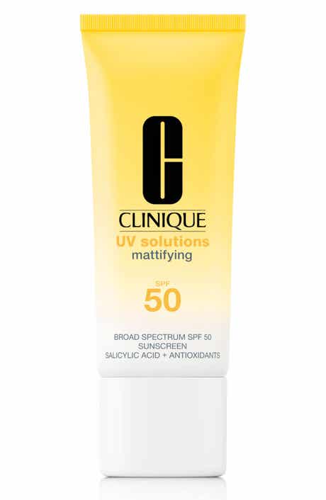 UV Solutions Mattifying Sunscreen SPF 50 with Salicylic Acid