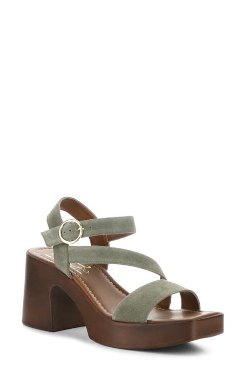 Veda Ankle Strap Platform Sandal (Women)