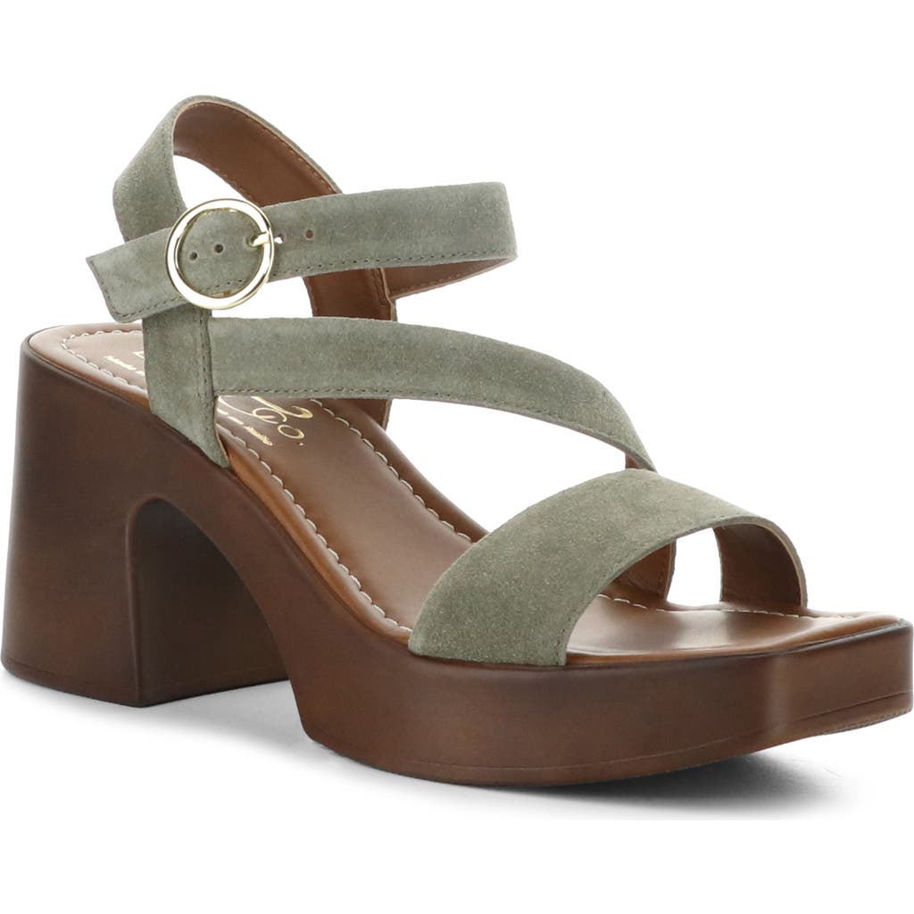 Bos. & Co. Veda Ankle Strap Platform Sandal