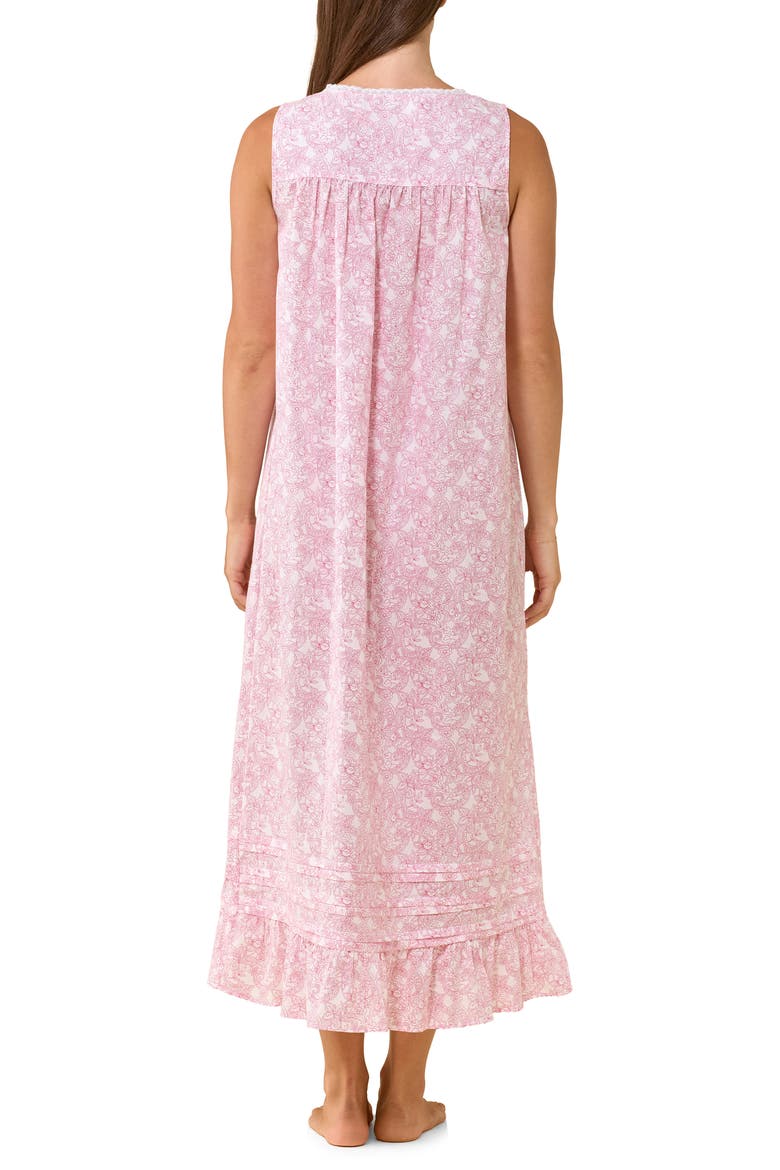 Sleeveless Ballet Nightgown, Alternate, color, PINK FLR