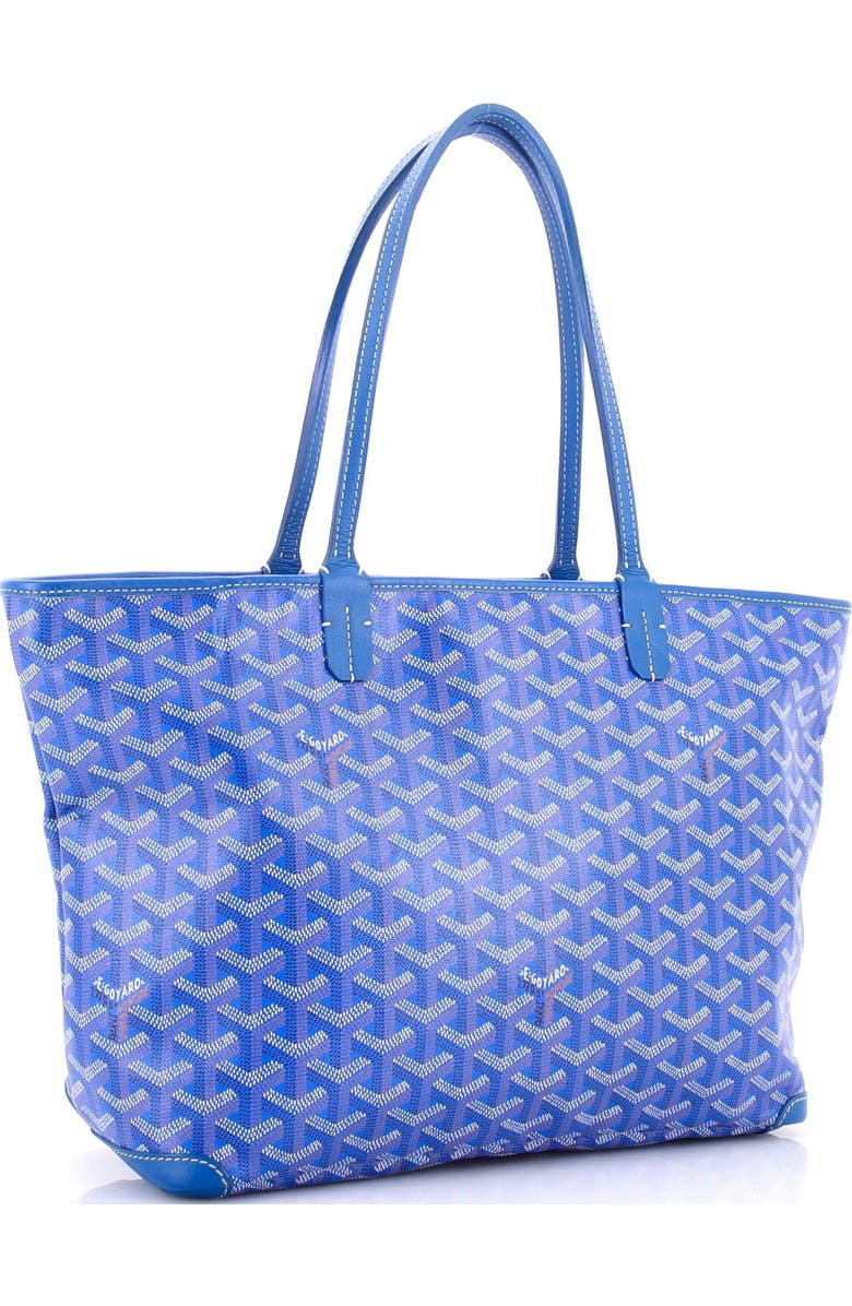 Pre-Owned Goyard Artois Tote Coated Canvas PM, Alternate, color, Blue