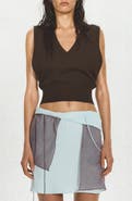 MANGO Knit V-Neck Vest