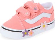 Vans Kids' Old Skool V Flower Sneaker