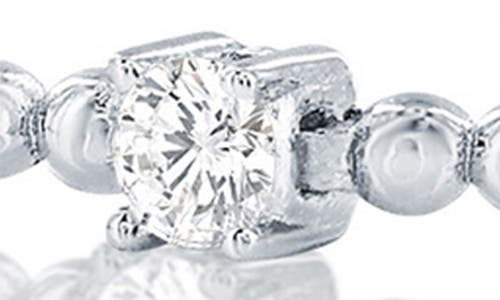 Simona Round Cubic Zirconia Beaded Bracelet