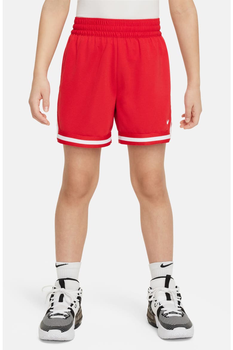 Kids' Dri-FIT DNA Athletic Shorts, Main, color, UNIVERSITY RED/ WHITE