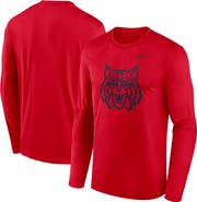 Nike Men's Nike Red Arizona Wildcats Primetime Alternate Logo Legend Performance Long Sleeve T-Shirt