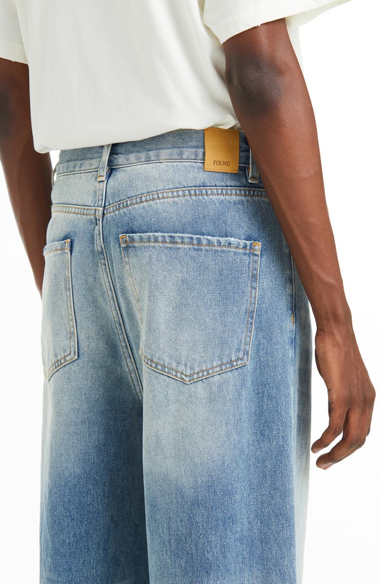 FOUND Baggy Wide Leg Jeans, Alternate, color, 