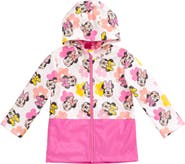 Disney Minnie Mouse Hooded Zip-Up Rain Jacket