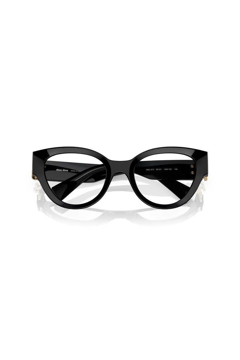 52mm Phantos optical glasses, Alternate, color, Black
