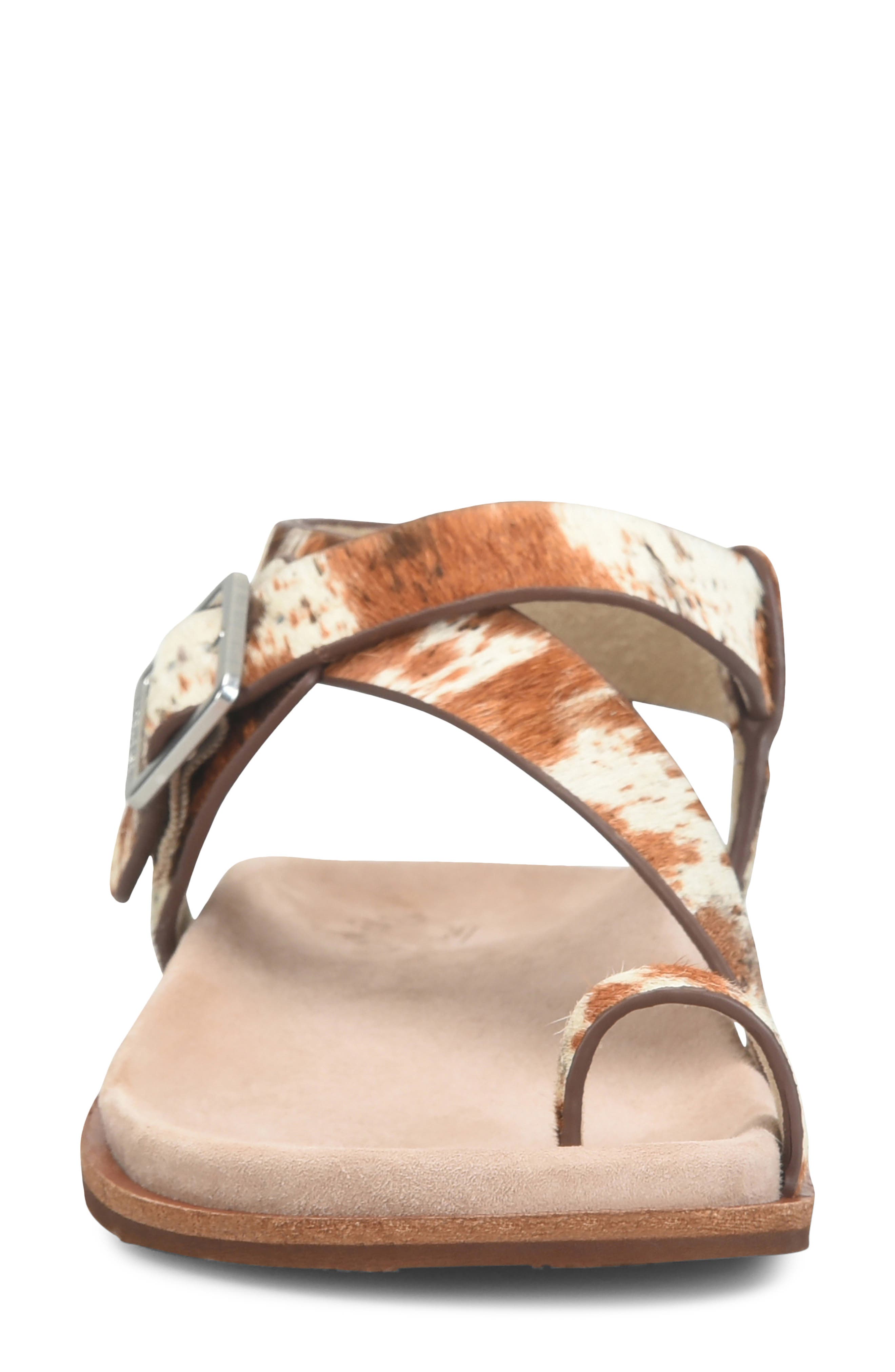 Anya Toe Loop Sandal, Alternate, color, ANIMAL PRINT