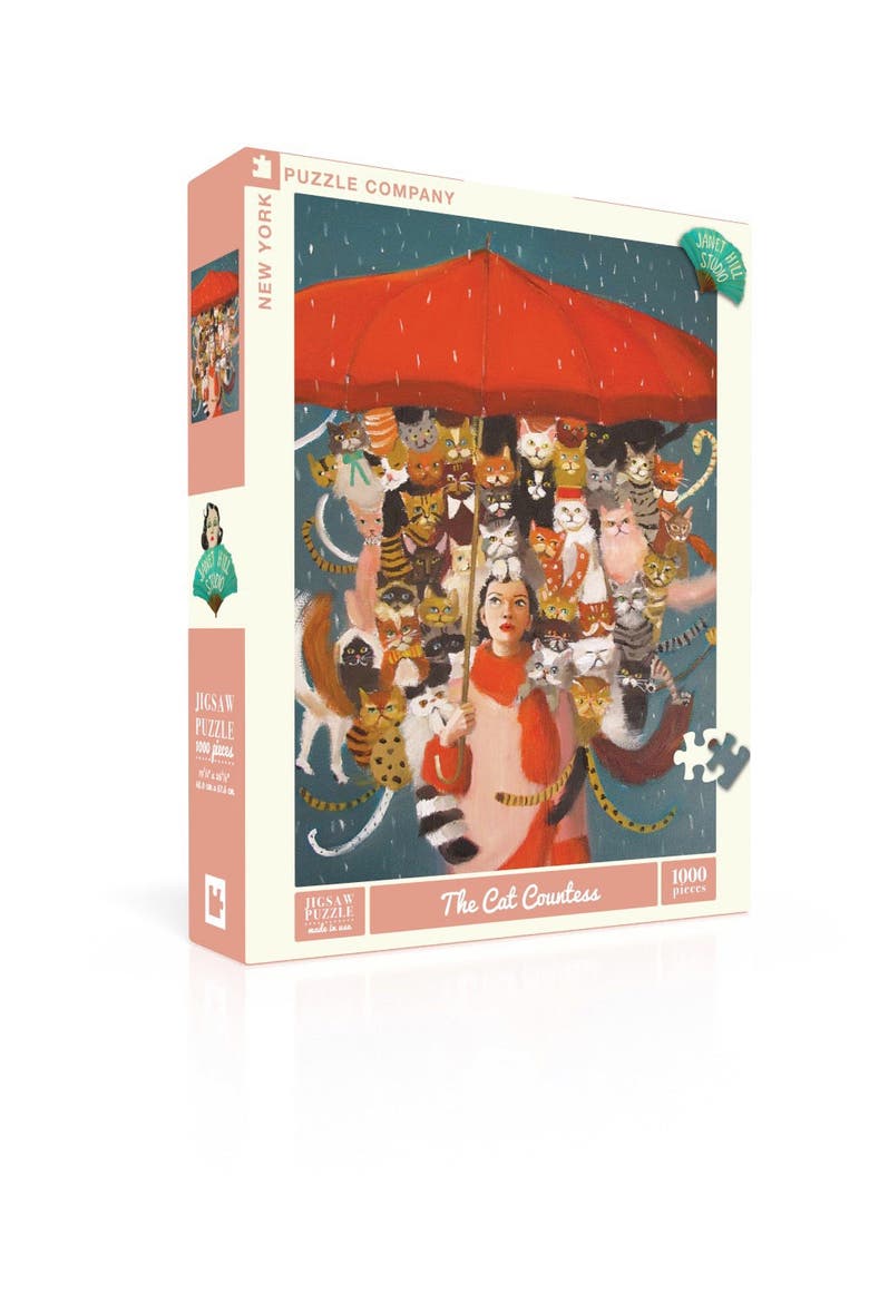 The Cat Countess 1000 Piece Puzzle, Alternate, color, No Color