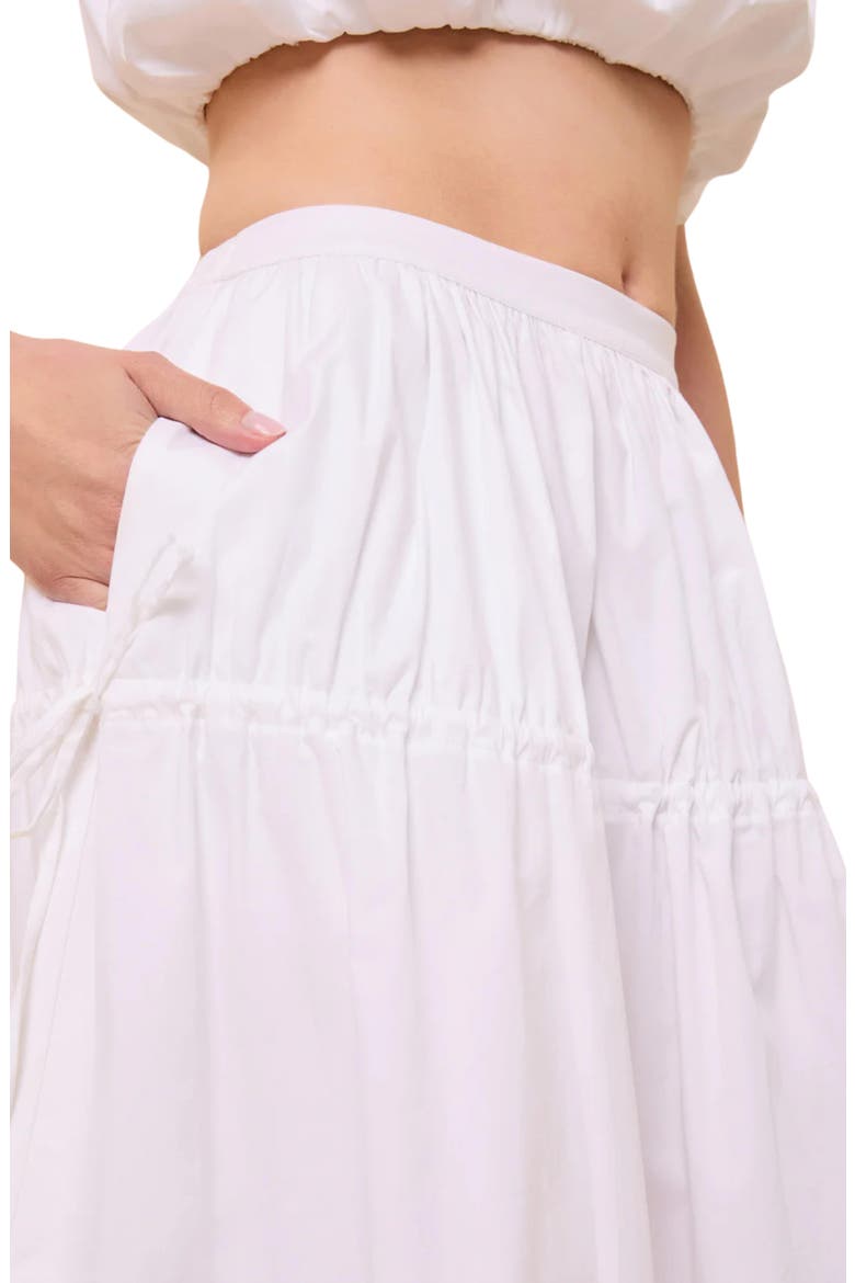 The Ivy Maxi Skirt, Alternate, color, OPTIC WHITE