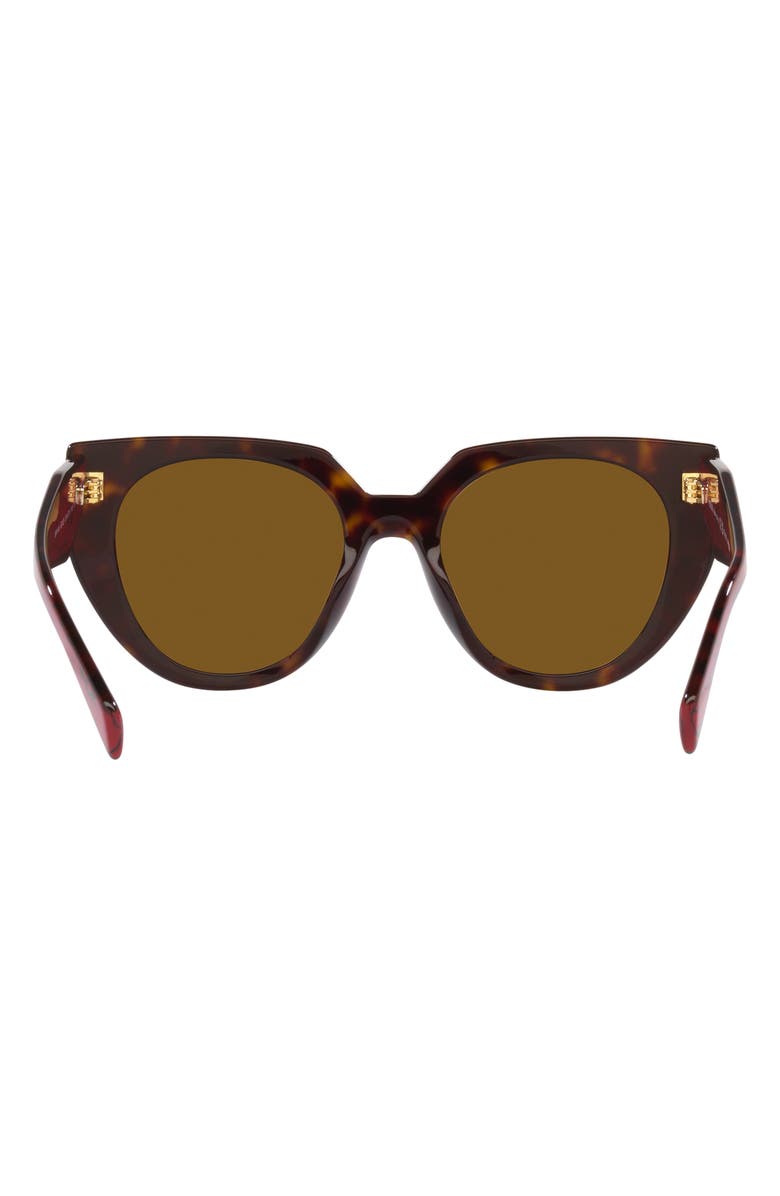 Prada 52mm Polarized Cat Eye Sunglasses, Alternate, color,