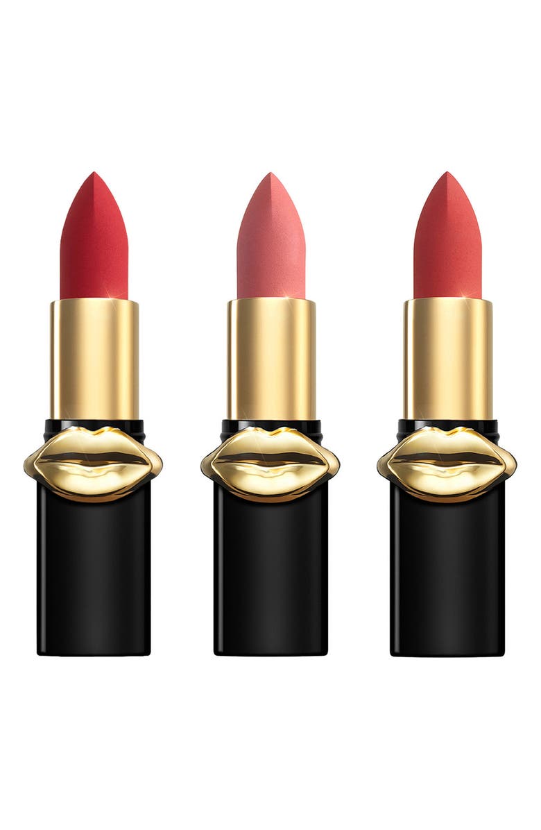 PAT McGRATH LABS Mini MatteTrance<sup>™</sup> Lipstick Trio Limited Release: Go-To Mattes, Alternate, color,