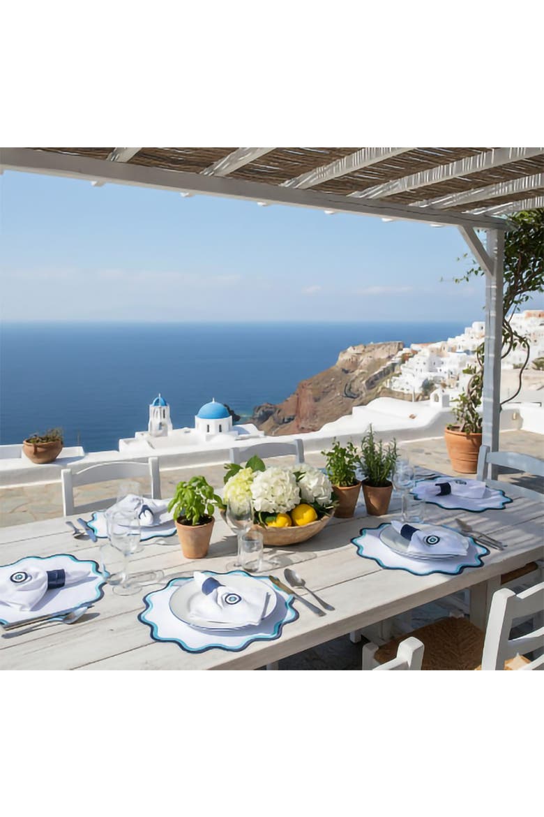 Mykonos Placemat, Alternate, color, Blue