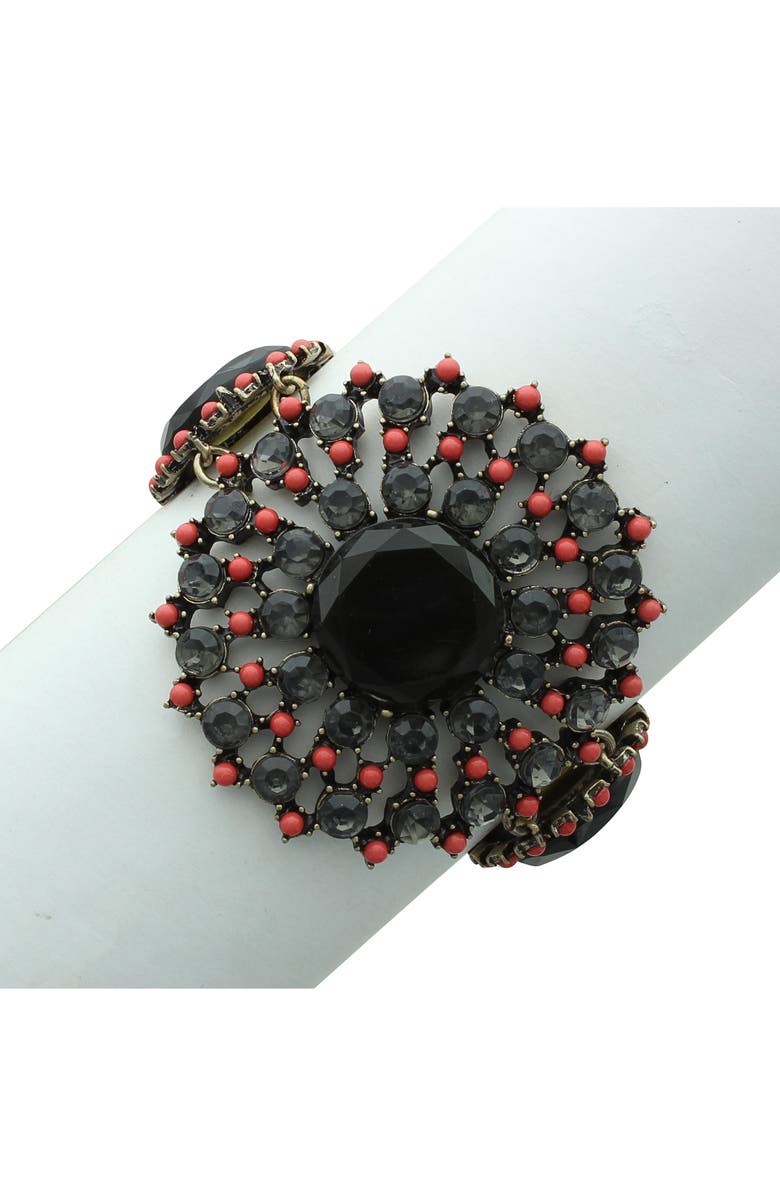 OLIVIA WELLES Georgia Starburst Bracelet, Main, color, Gold