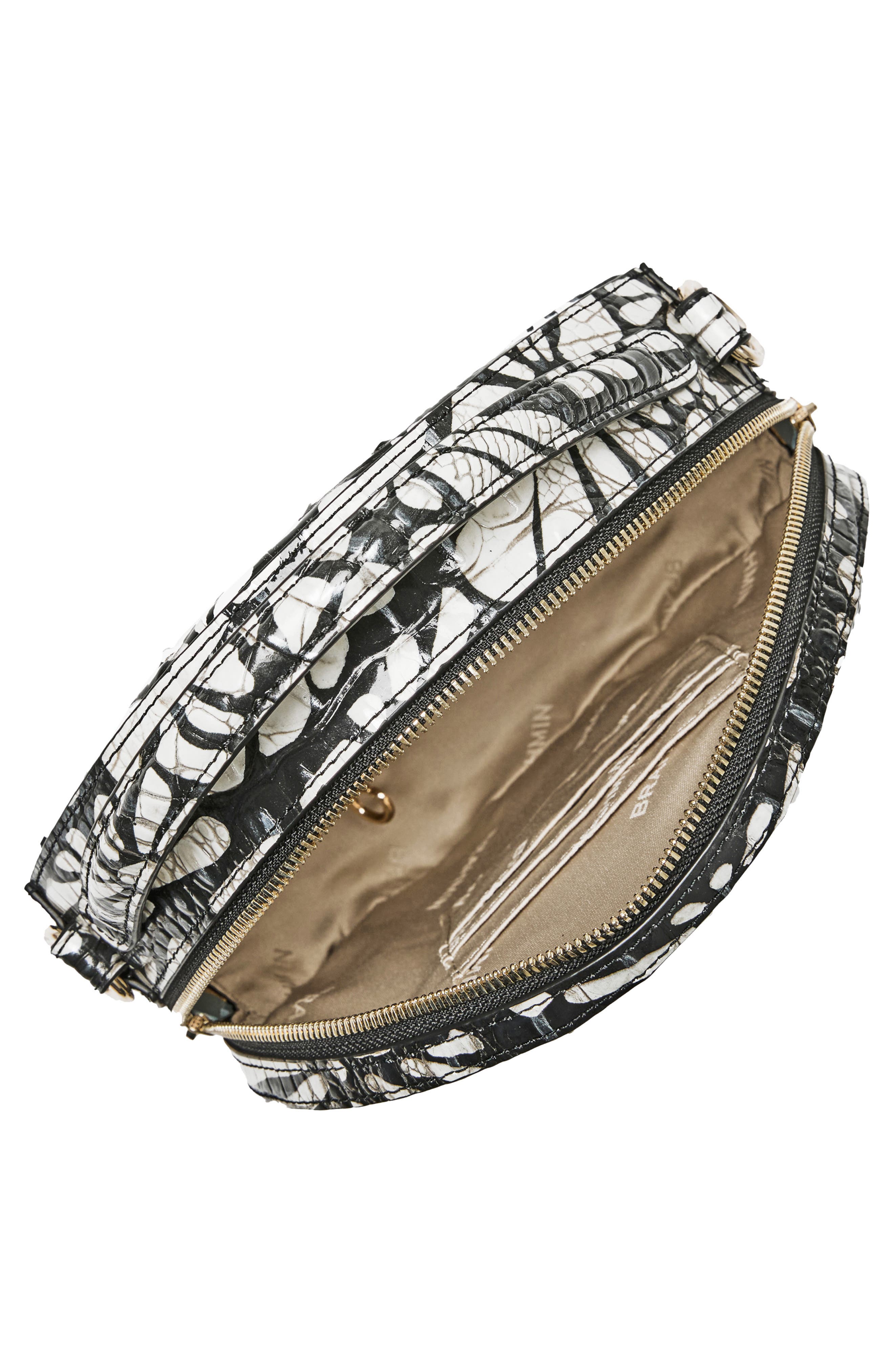 Brahmin Lane Croc Embossed Leather Crossbody Bag, Alternate, color, 