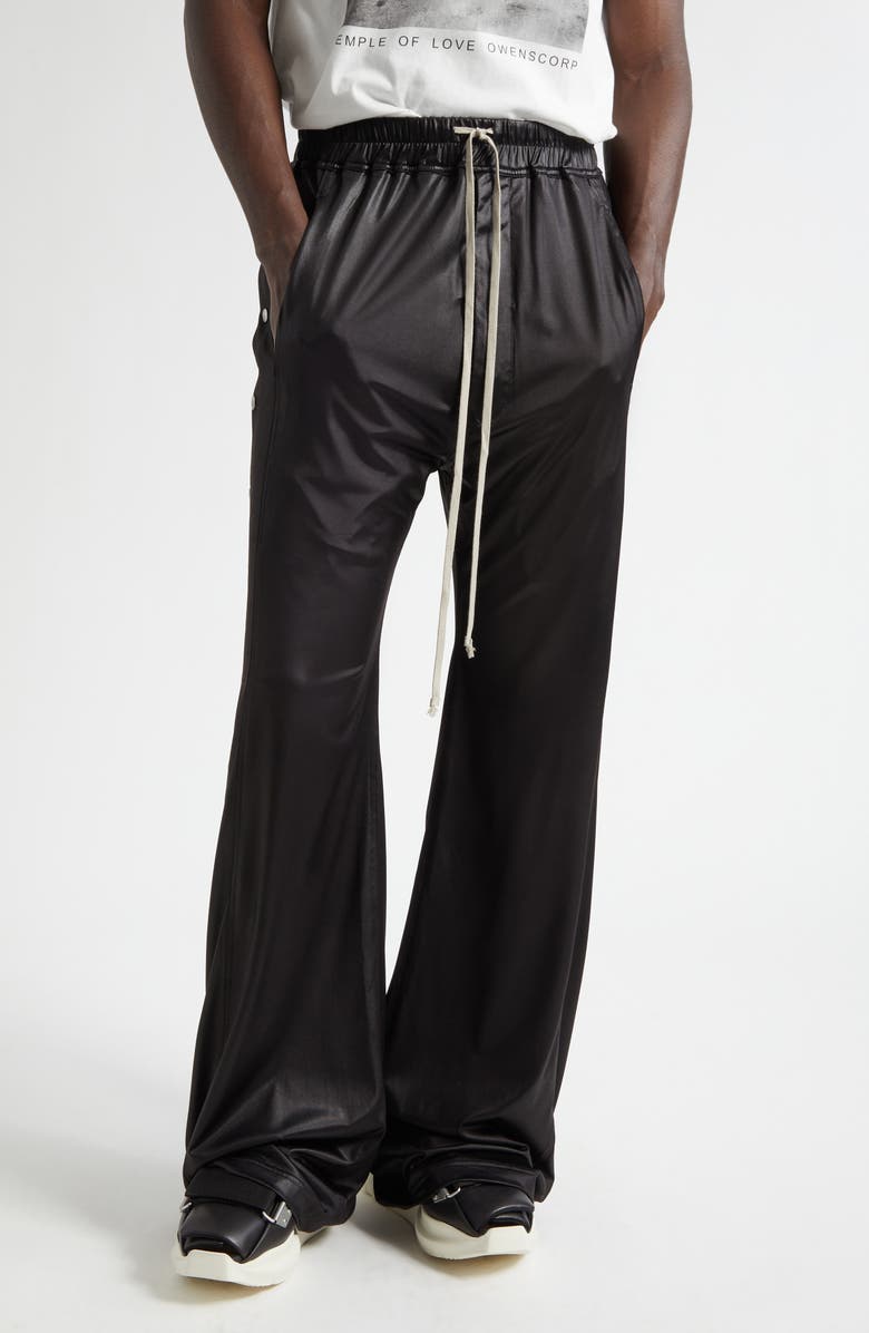 Rick Owens DRKSHDW Wide Pusher Pants, Main, color, Black