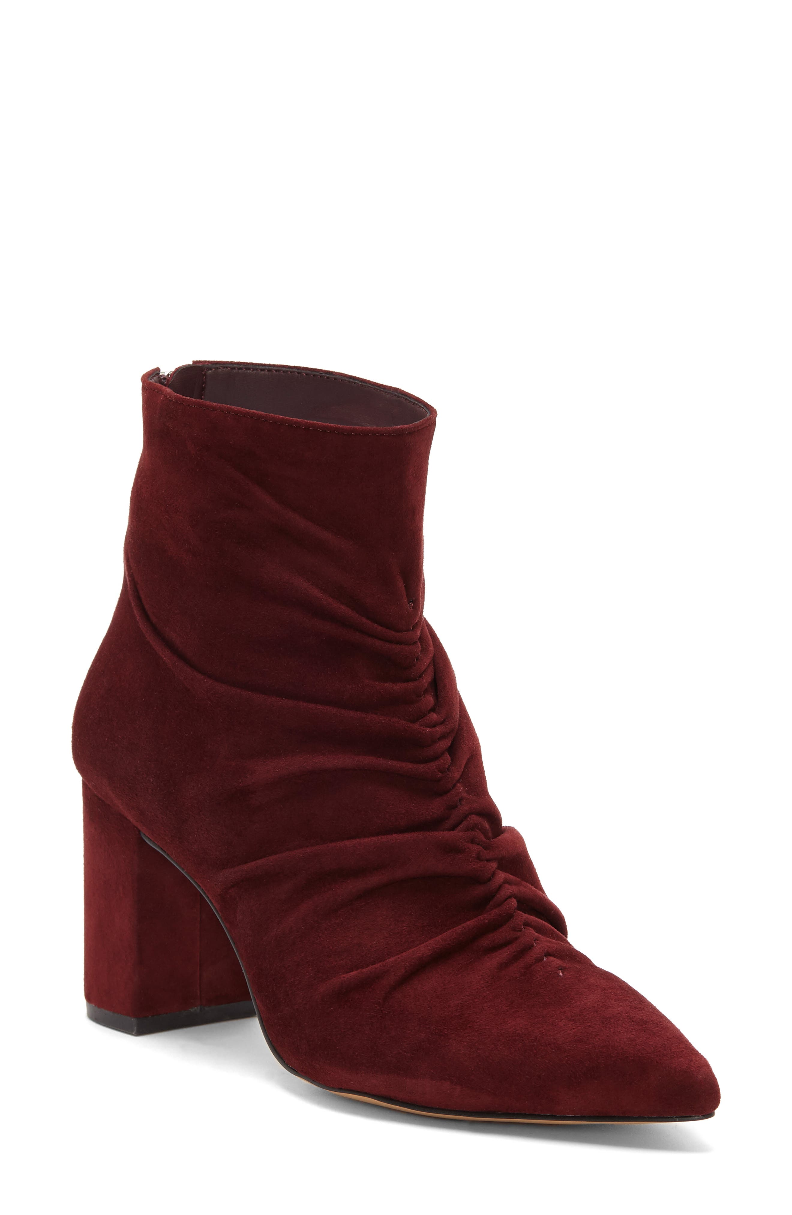 Saydie Bootie, Main, color, WINE SUEDE
