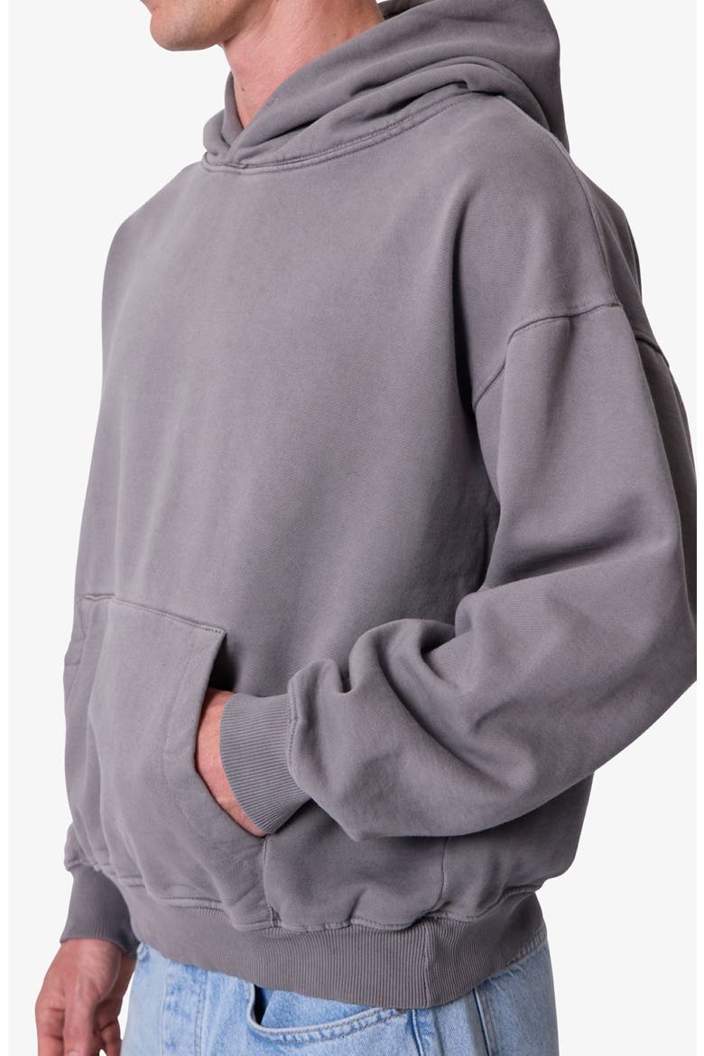 Heavyweight Pullover Cotton Hoodie, Alternate, color, WASHED MAUVE