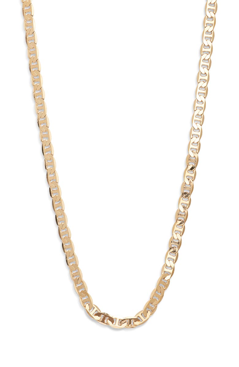 Child of Wild Rhapsody Thick Mariner Chain Necklace, Main, color, Gold