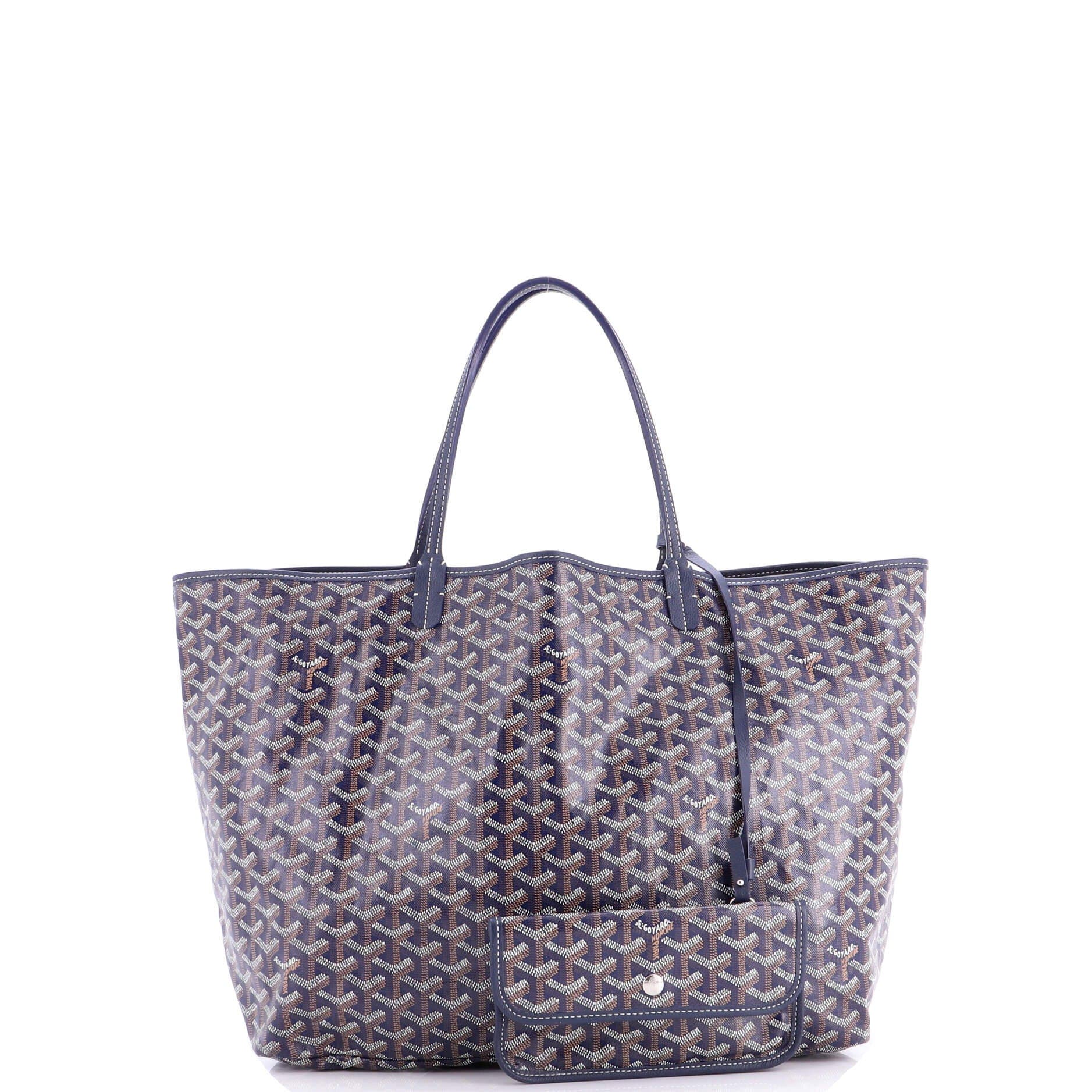 Pre-Owned Goyard Saint Louis Tote Coated Canvas GM, Alternate, color, 