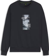BOSS Stenson Zone Graphic Crewneck Sweatshirt