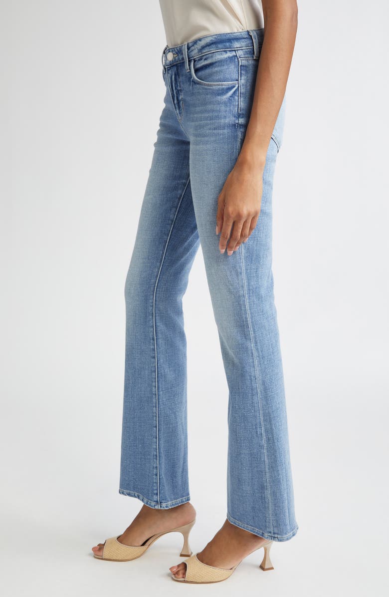 L'AGENCE Cara Low Rise Bootcut Jeans, Alternate, color, Ibarra