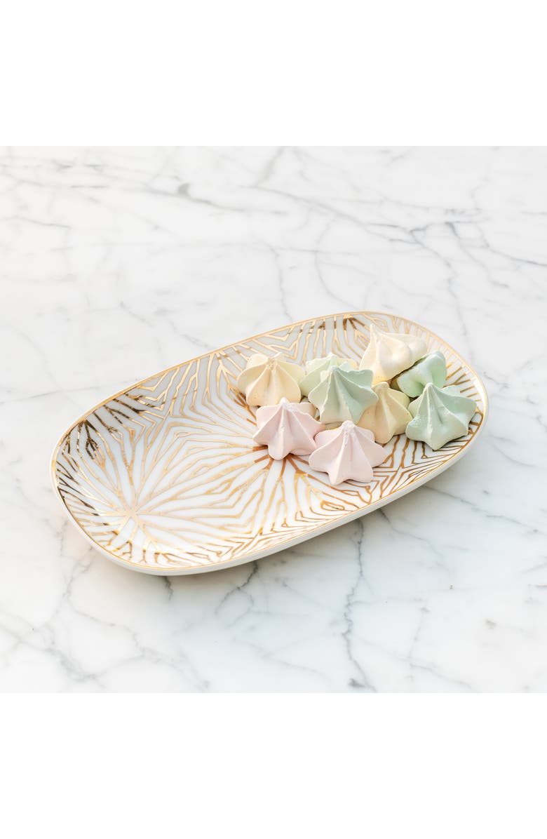 ANNA New York Talianna Lily Pad Ceramic Catchall Tray, Alternate, color, 