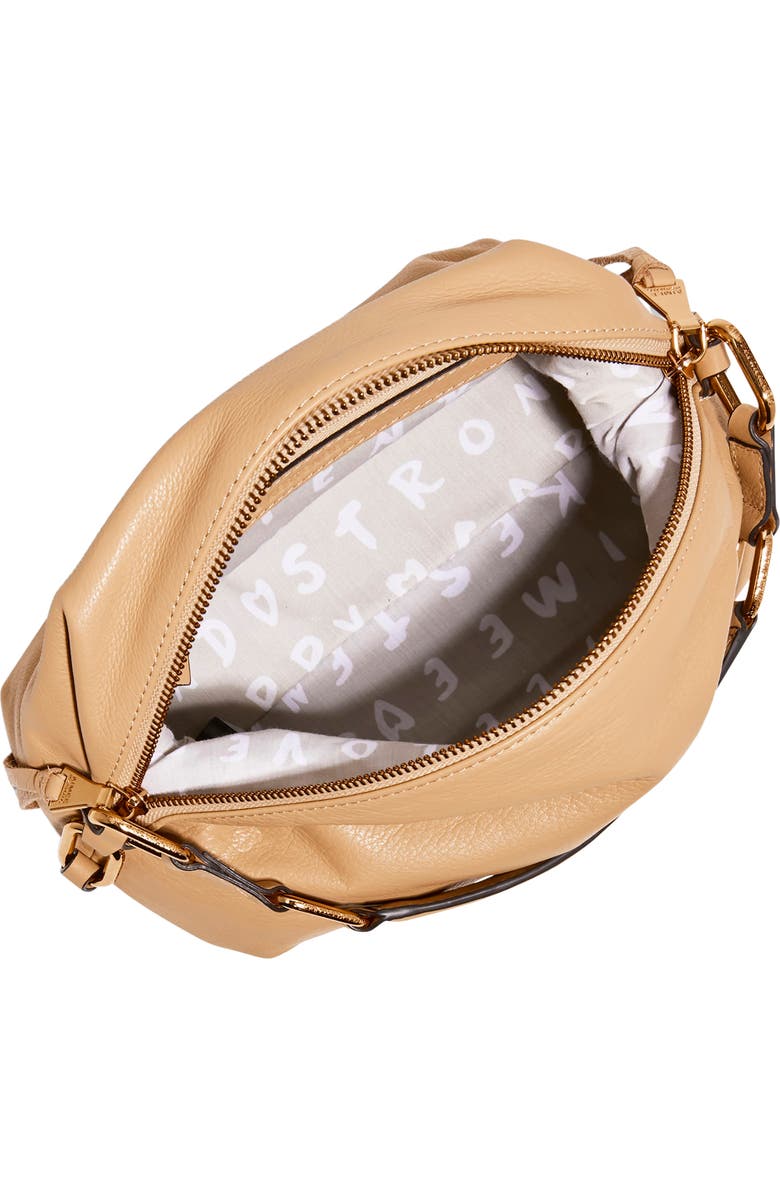 AIMEE Dumpling Leather Top Handle Bag, Alternate, color, Camel