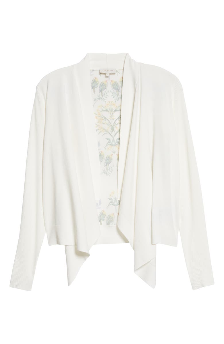 Ted Baker London Skyllar Waterfall Open Cardigan, Alternate, color,
