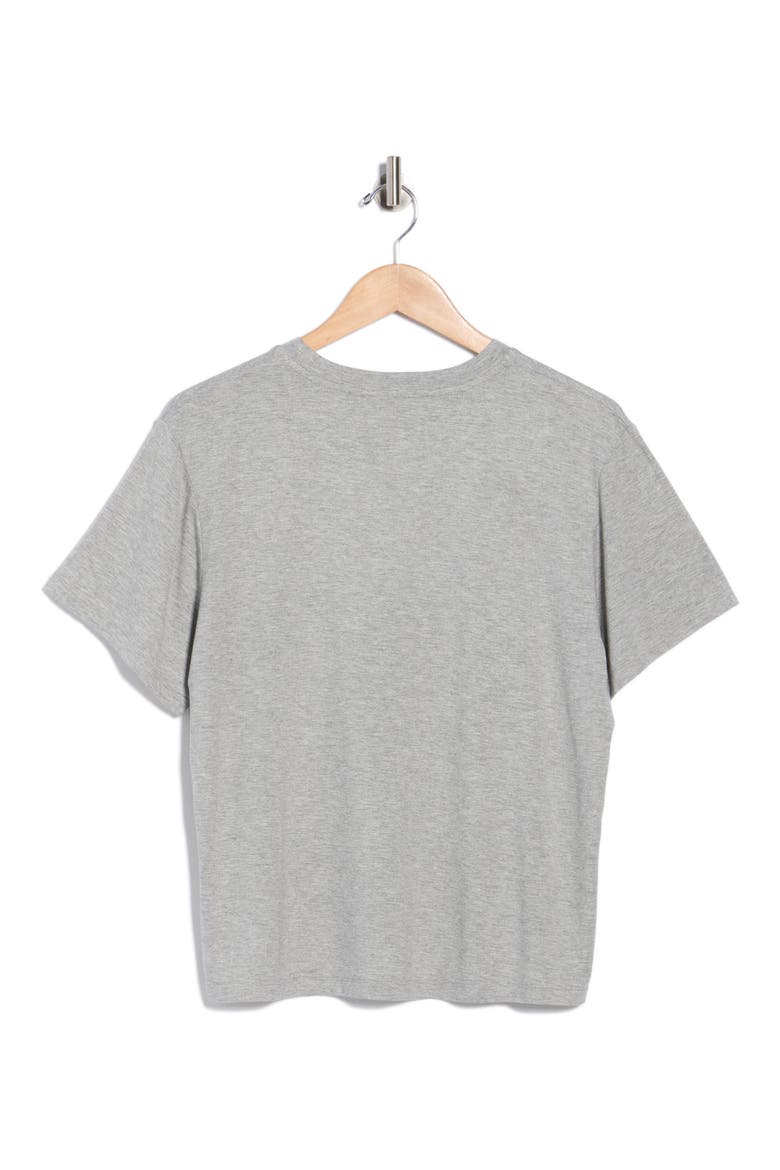 His Crewneck T-Shirt, Alternate, color, MEDIUM HEATHER GREY