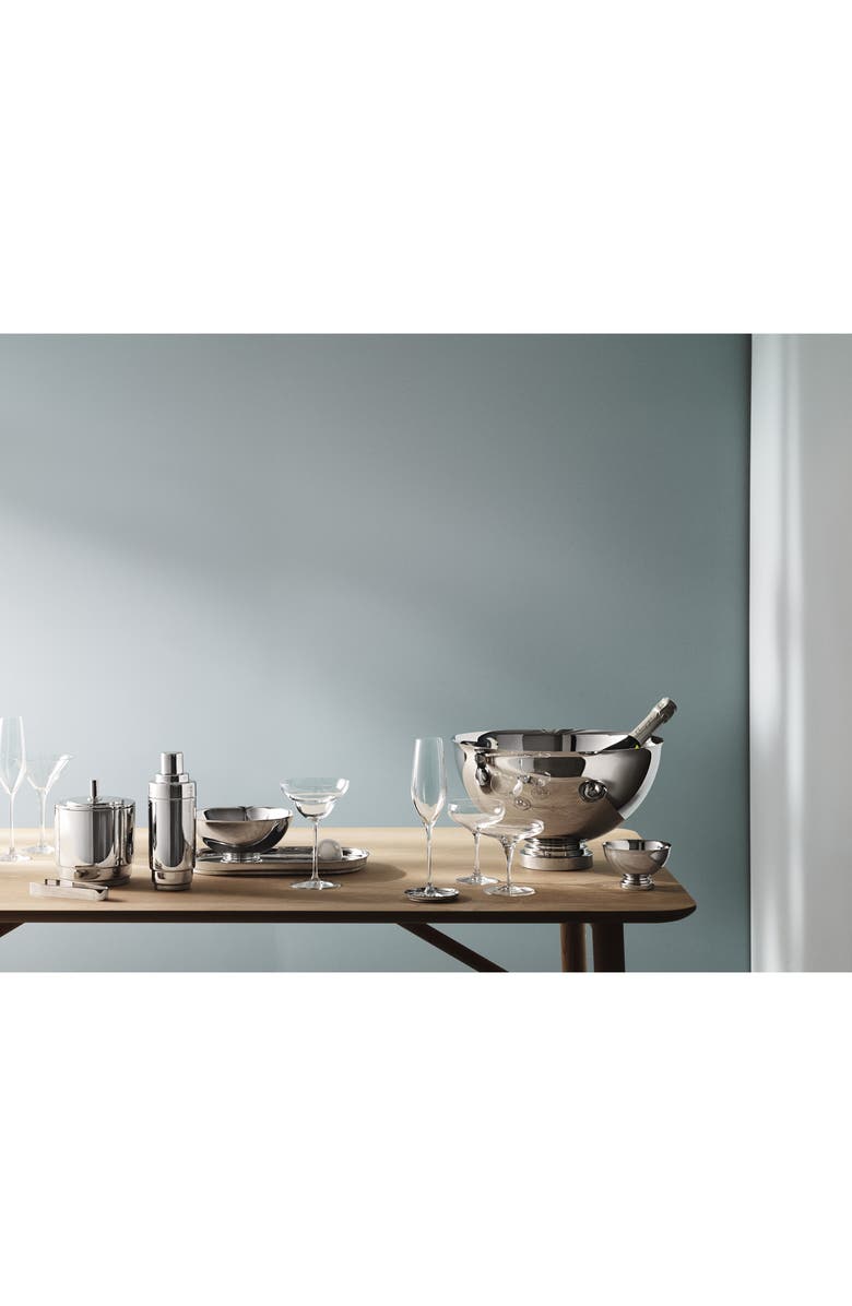 Georg Jensen Manhattan Champagne Bowl, Alternate, color, Stainless Steel