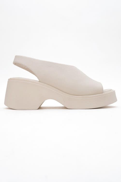Forever & Always Shoes Roy Leather Wedge Sandal