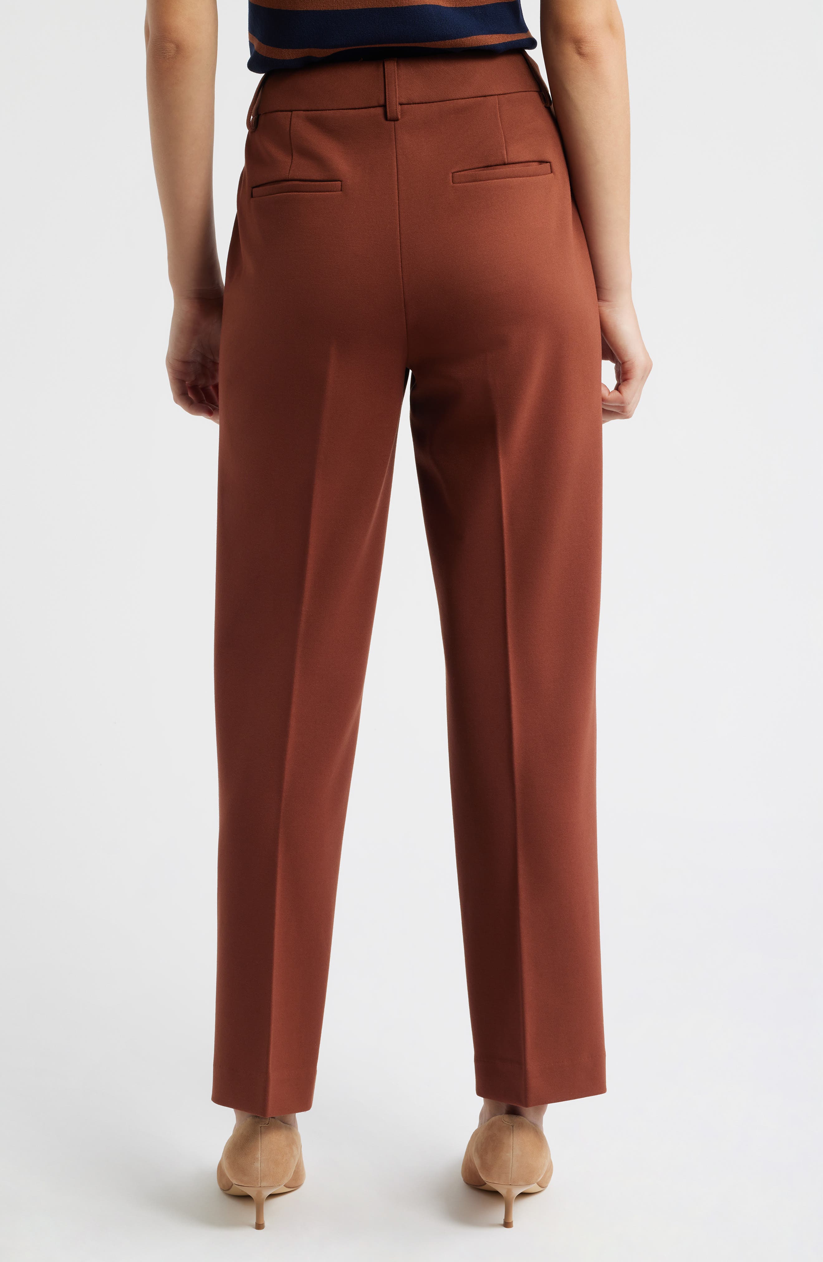 Patch Pocket Straight Leg Pants - image 2