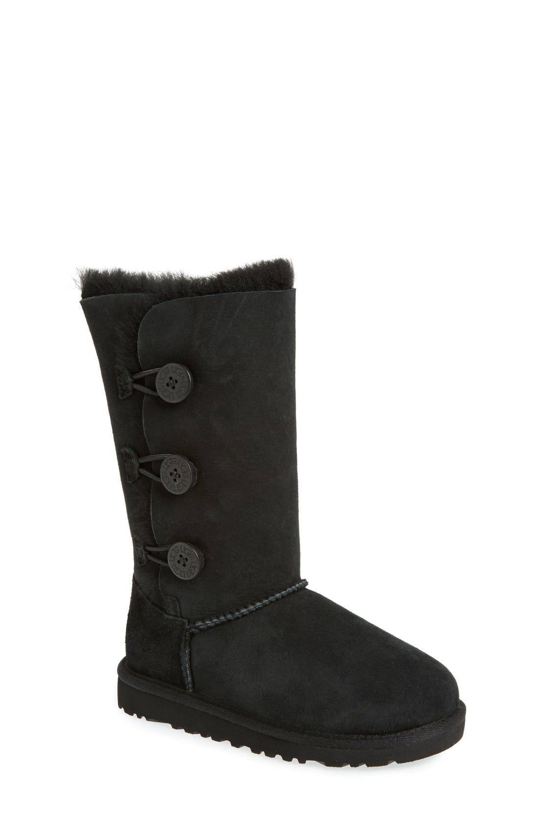 UGG<sup>®</sup> 'Bailey Button Triplet' Boot, Main, color, 