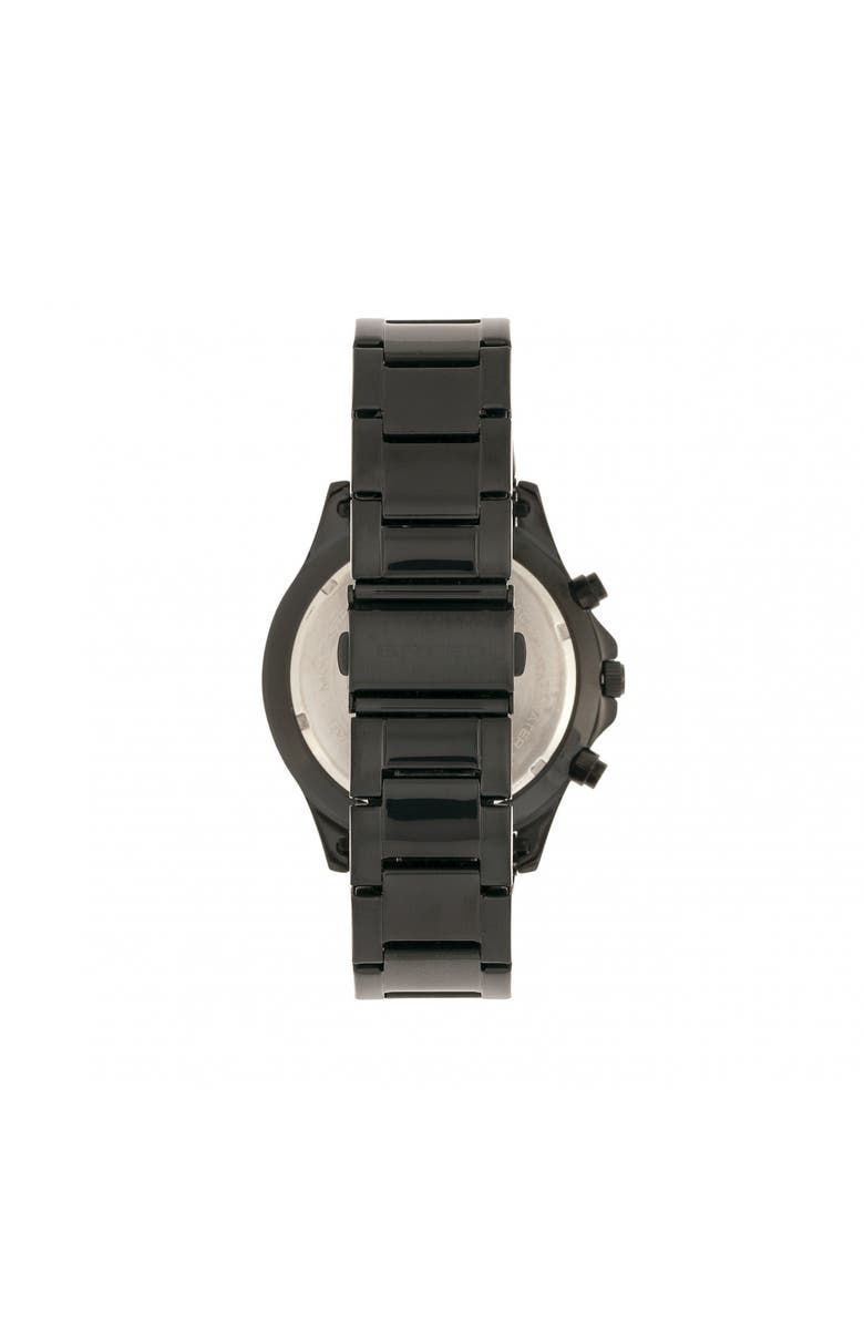 BREED Pegasus Bracelet Watch w/Day/Date, Alternate, color, Black