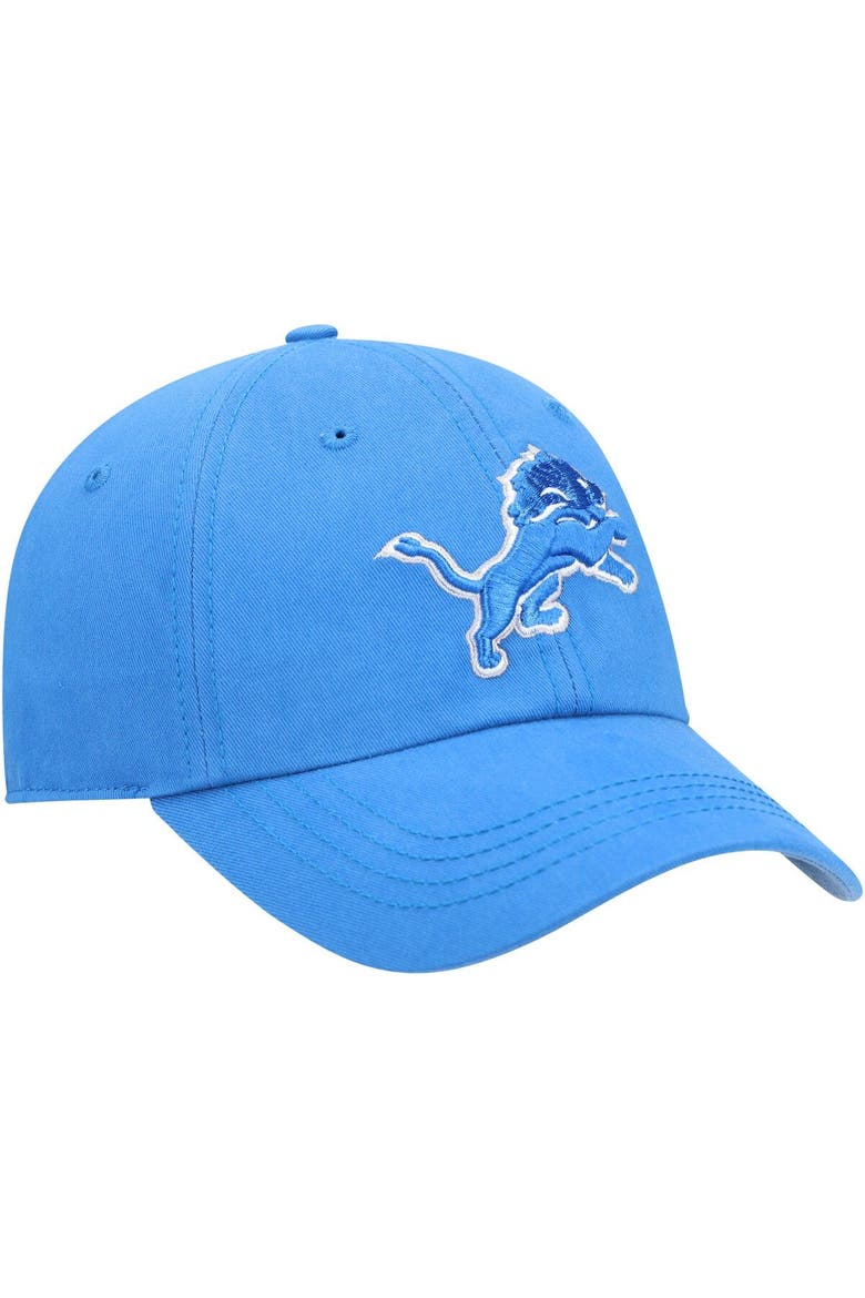 Women's '47 Blue Detroit Lions Miata Clean Up Secondary Adjustable Hat, Alternate, color, Blue