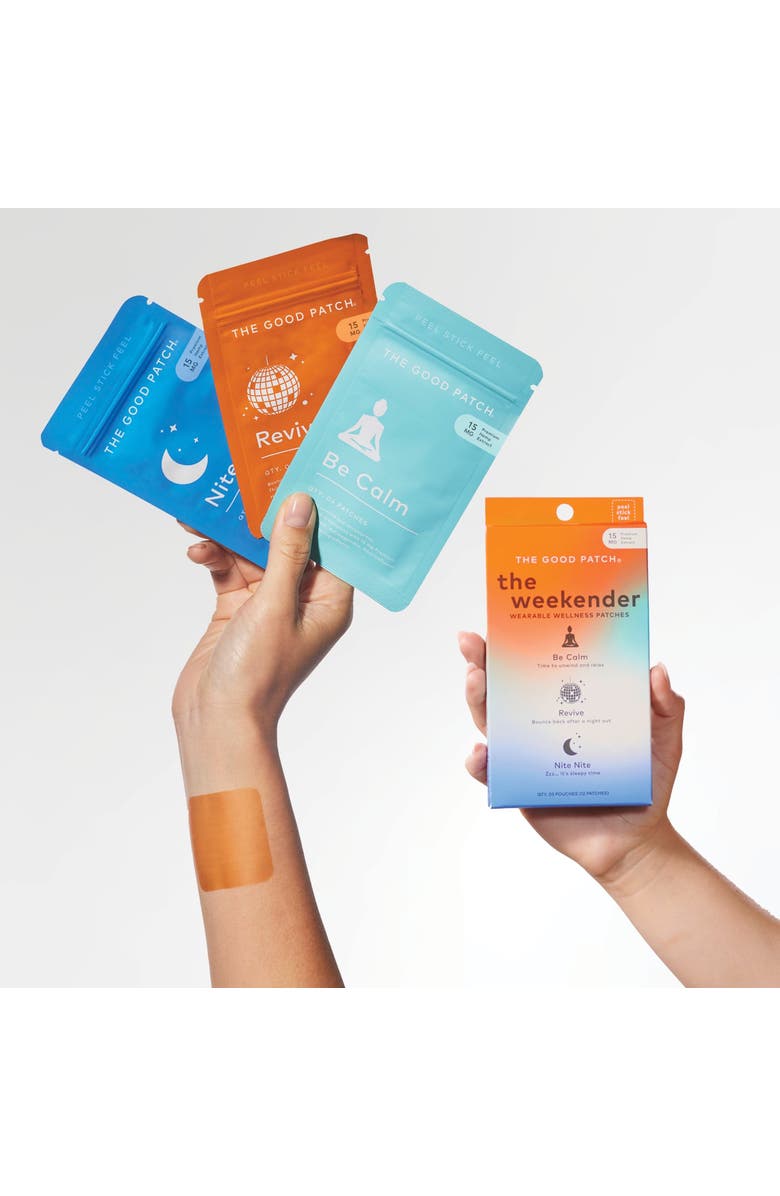 The Good Patch The Weekender Wellness Patch Set, Alternate, color, NO COLOR