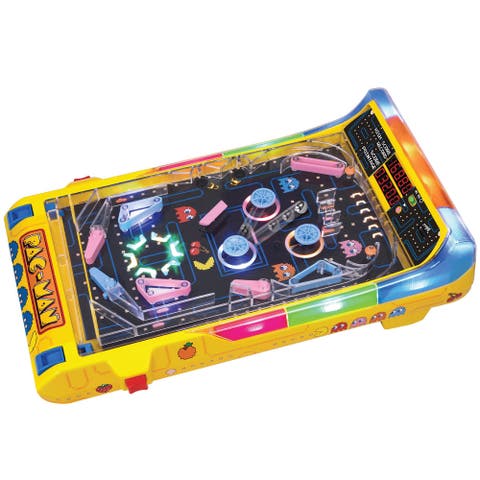 Pacman Arcade Pro Pinball Light & Sound Tabletop Game