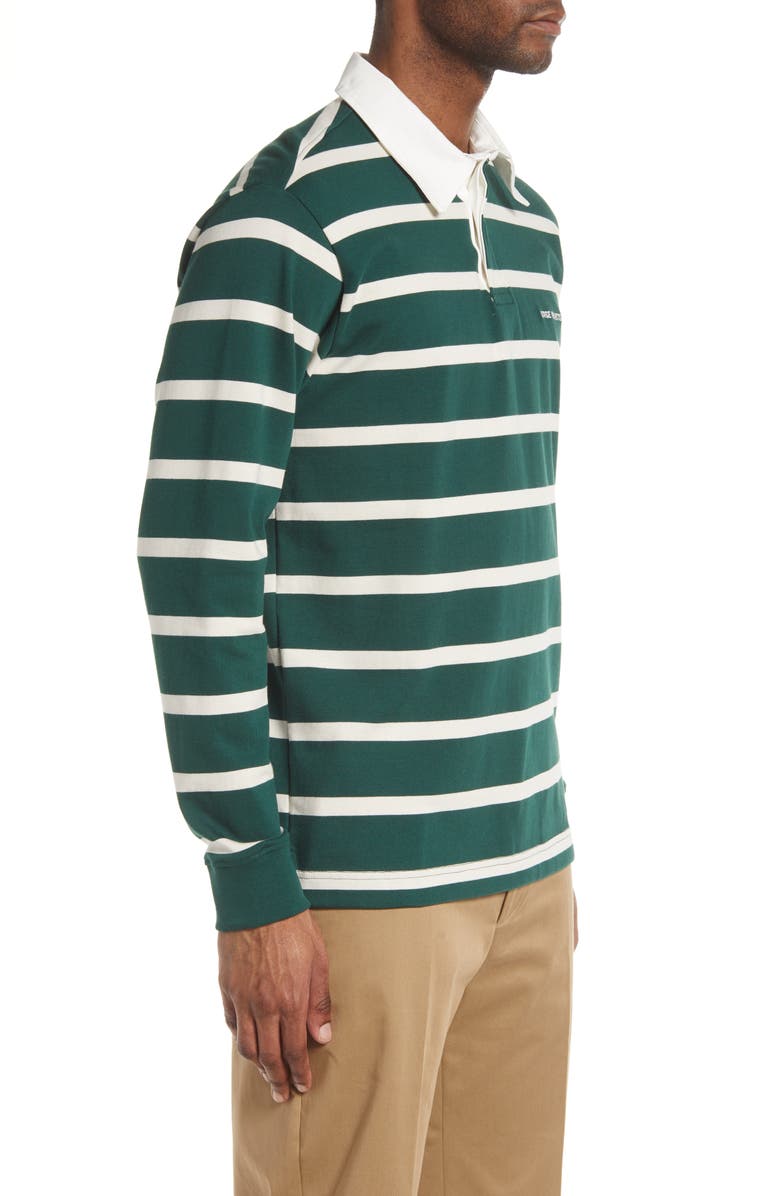 Norse Projects Ruben Bold Stripe Knit Polo, Alternate, color,