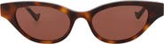 Gucci 51mm Cat Eye Sunglasses