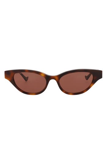GUCCI GUCCI 51MM CAT EYE SUNGLASSES