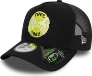 New Era Men's New Era Black Tottenham Hotspur Repreve E-Frame Adjustable Trucker Hat