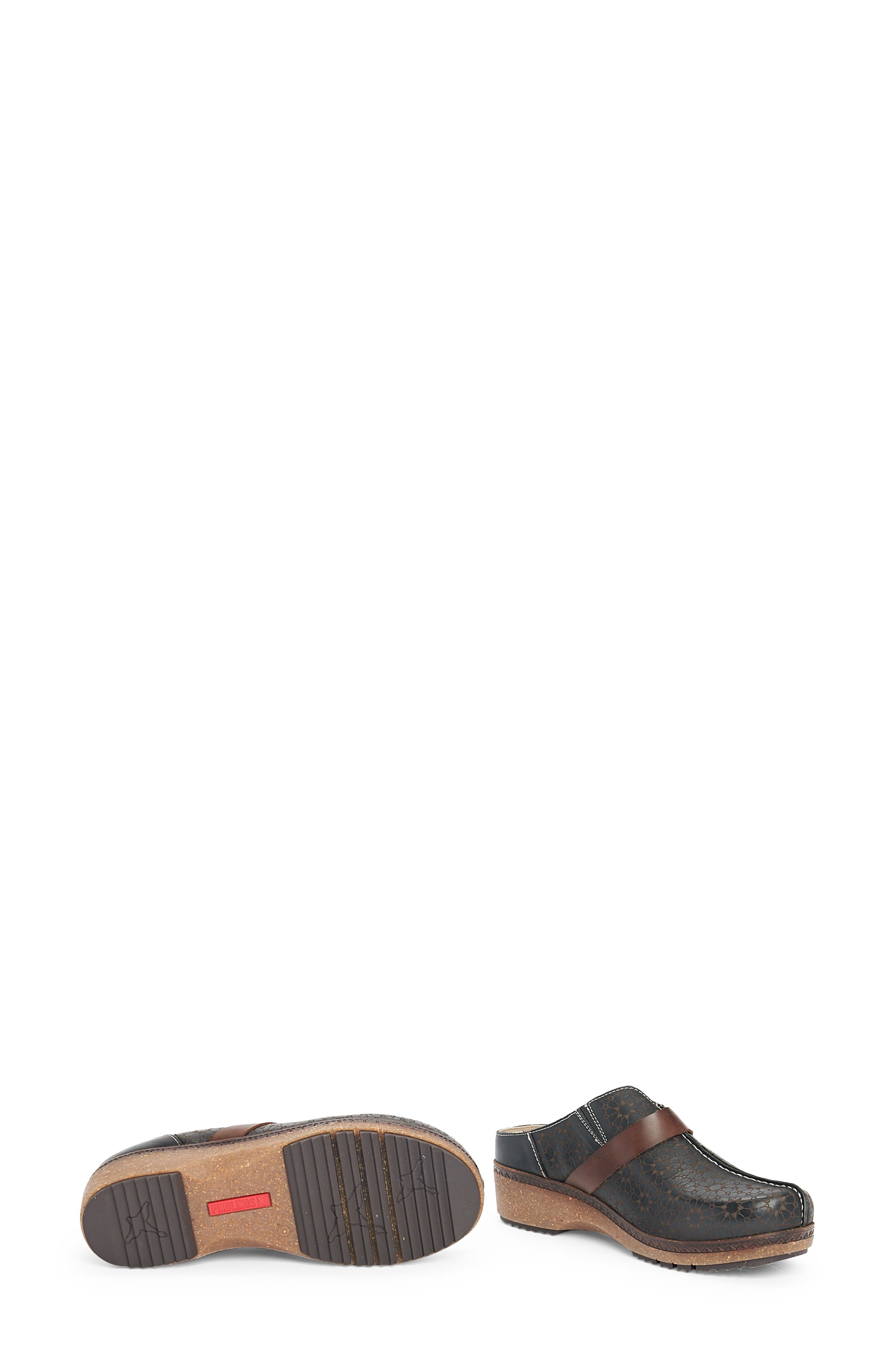 PIKOLINOS Granada Floral Embossed Clog, Alternate, color, 