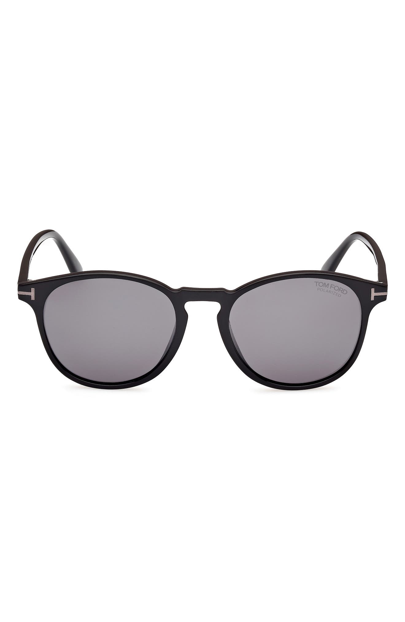 TOM FORD 53mm Round Sunglasses