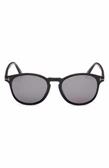 TOM FORD 53mm Round Sunglasses