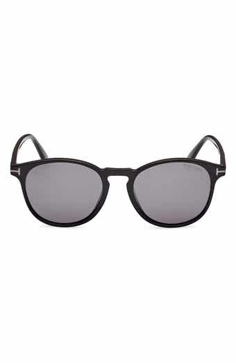 TOM FORD 53mm Round Sunglasses