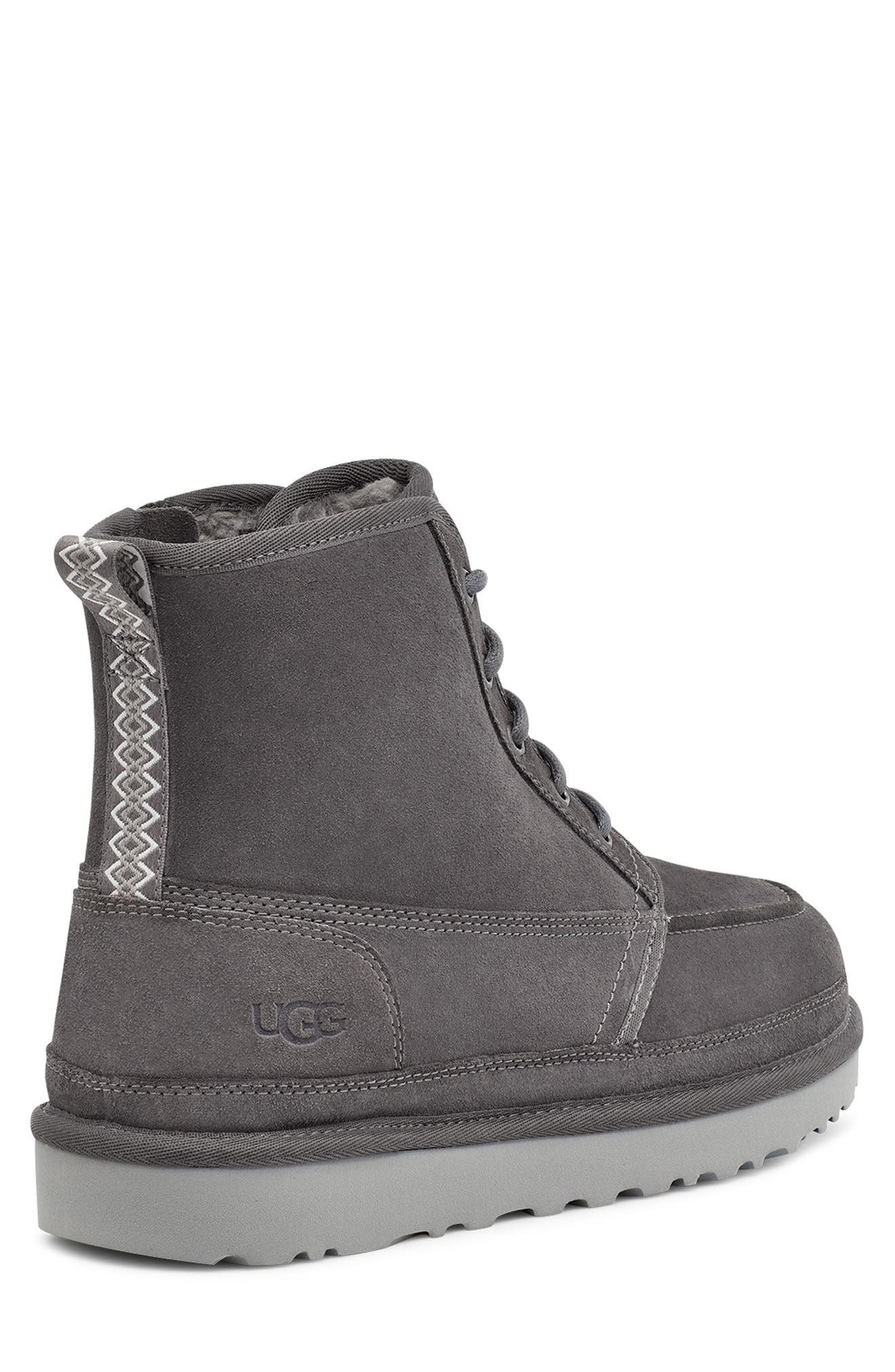 Neumel Suede Boot, Alternate, color, CHARCOAL